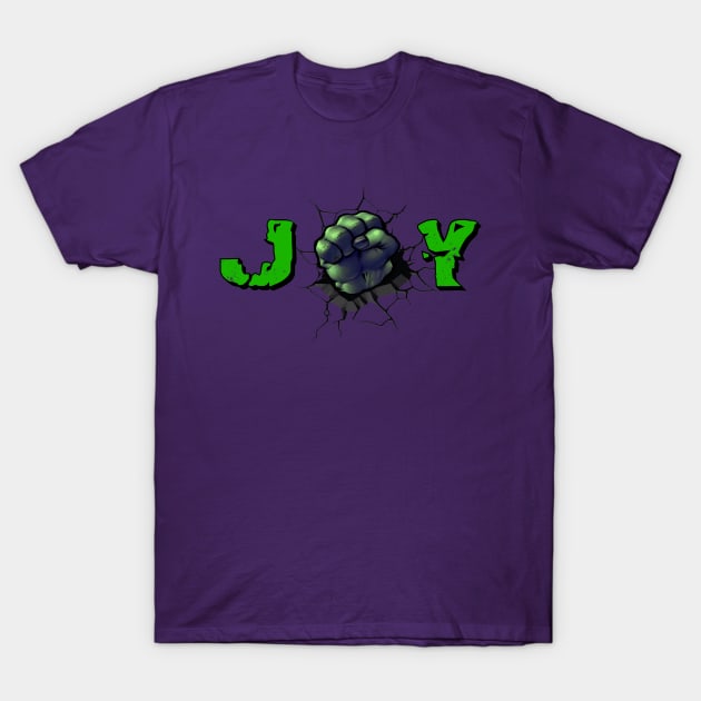 Joy Smash Green T-Shirt by ugli